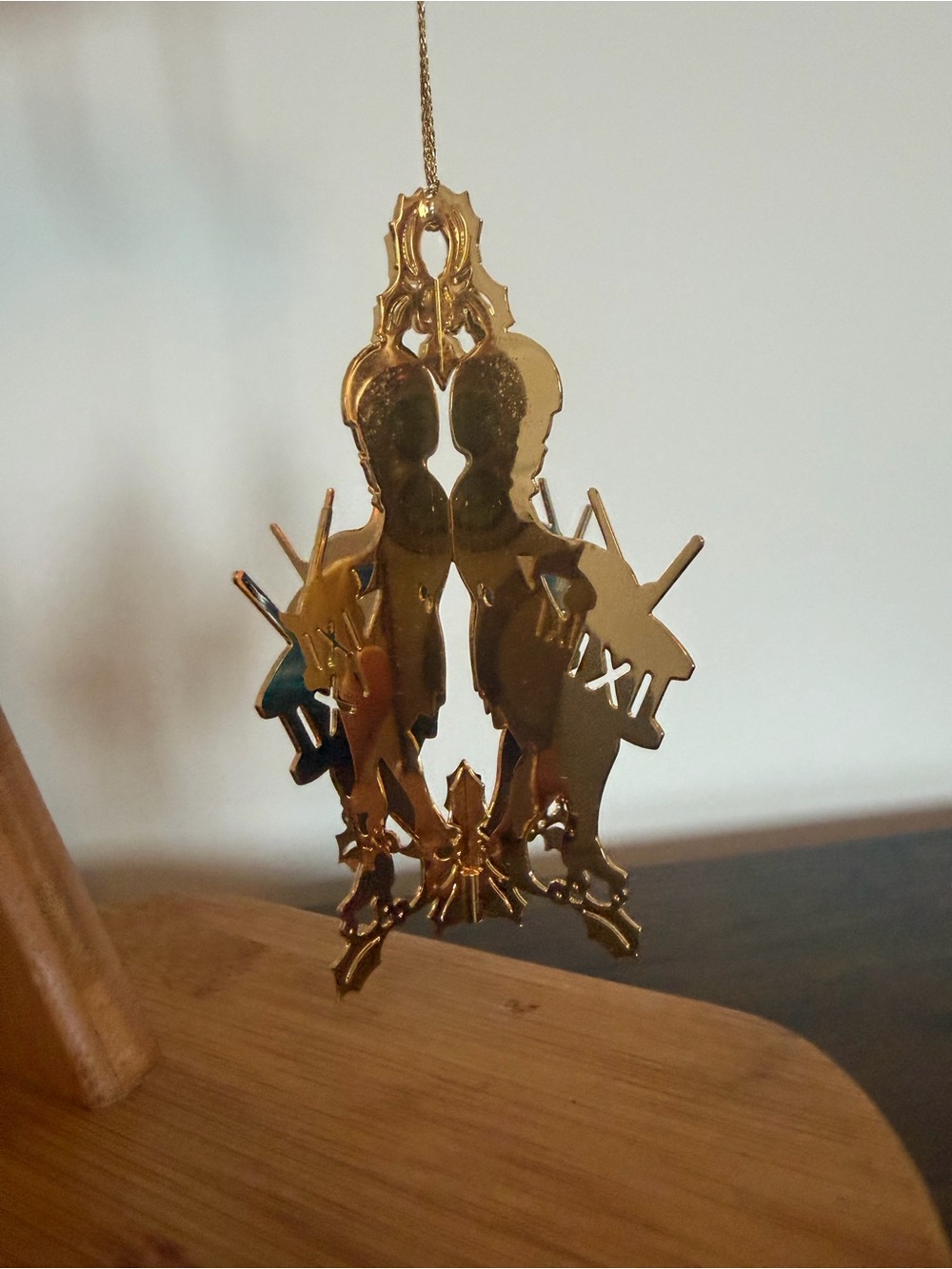 Gold Plated Drummer Boy Ornament